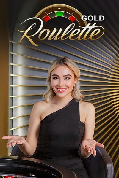 Gold Roulette -pelin kansikuva Betwest Casinon lobbyssa