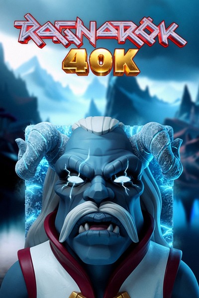 Ragnarok 40K -kolikkopelin kansi Casinova Casinon lobbyssa