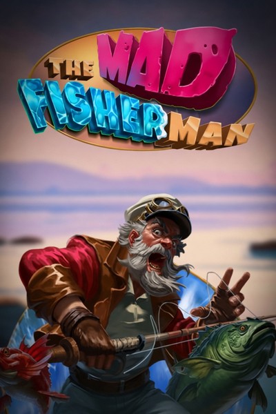 The Mad Fisherman -pelin kansikuva Casinova Casinon lobbyssa