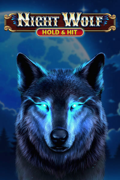 Night Wolf - Hold & Hit -pelin kansikuva Casinova Casinon lobbyssa
