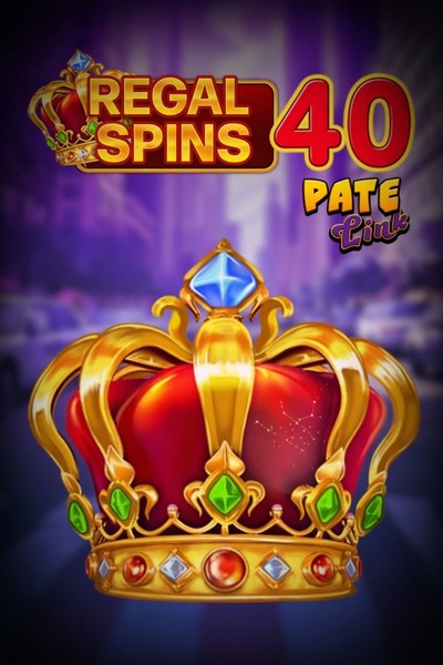 Regal Spins 40 Pate Link -kolikkopelin kansikuva Cleobetra Casinon pelivalikoimassa